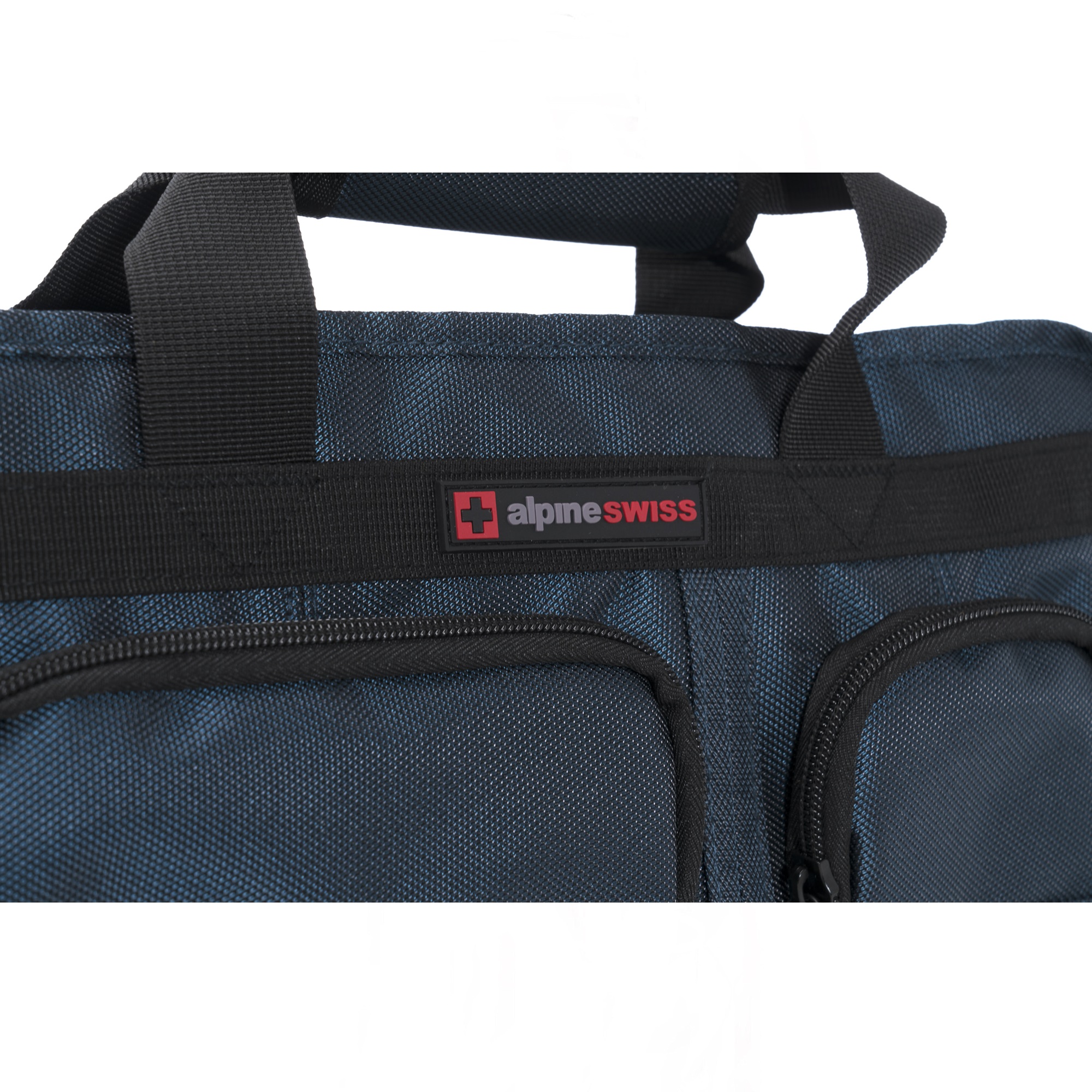 Alpine Swiss Conrad Messenger Bag 15.6 Inch Laptop Briefcase with